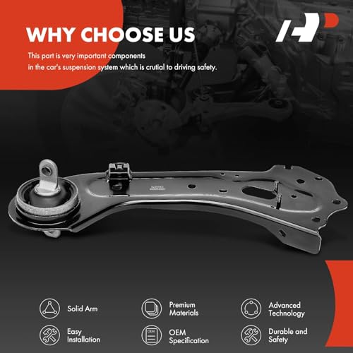 A-Premium Rear Left Suspension Trailing Arm, with Bushing by A-Premium - Image 4