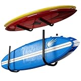 AmarinePlay SUP Paddleboard Storage Rack, Surfboard Wall Mount and Kayak Rack for Garage Ceiling Wall...