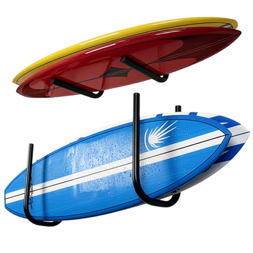 AmarinePlay SUP Paddleboard Storage Rack, Surfboard Wall Mount and Kayak