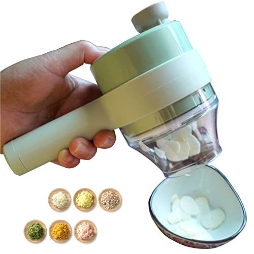 Toosbuc 2 In 1 Multifunction Kitchen Chopper Portable Electric Vegetable Cutter Set Usb Wireless Mini Food Processor For Garlic Pepper #TOP5