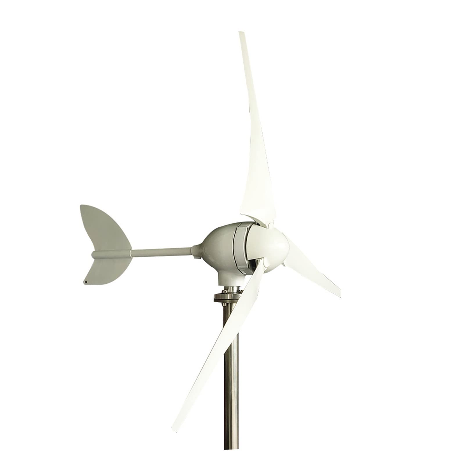 Vertical Wind Turbine 600W 800W 1000W Wind Turbine Generator New Energy Horizontal 12v 24v 48v Homeuse Windmill with MPPT Controller(3,1_48V_MPPT Controller)