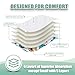 wegreeco Washable Female Dog Diapers Highly Absorbent Reusable Diapers for Dog in Heat Period, 3 Pack (The King of Forest, Medium)