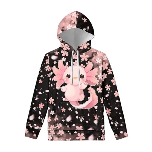 WELLFLYHOM Drawstring Hoodies Cute Long Sleeve Fashion Sweatshirts for Women Teen Girls Hooeded Pullover Size XS-4XL2