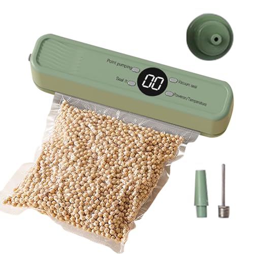 Macchina sottovuoto Lidl: da quelle portatili a quelle professionali 29 Sigillante per sacchetti, di tenuta 'aria regolabile da cucina, macchina sottovuoto per la conservazione degli alimenti, per cereali integrali, frutta secca, frutti di mare, pollo, pane