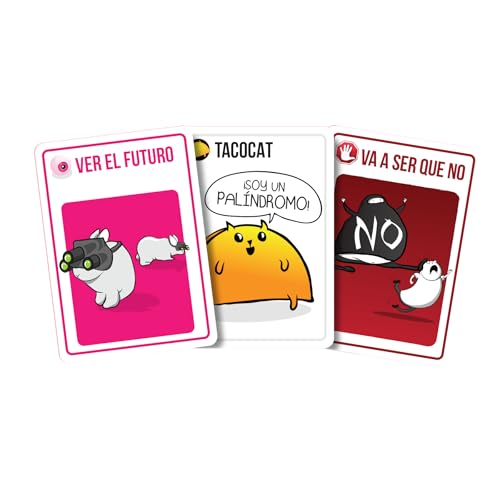 Miniatura 4 de Exploding Kittens Original Caja Metálica, Juego De Cartas, A Partir De 7 Años, De 2 A 5 Jugadores, 15 Minutos Por Partida, Español