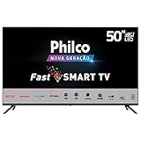 Smart TV Philco 50' PTV50G70SBLSG Ultra HD 4K Tela Infinita Quadcore e App Store