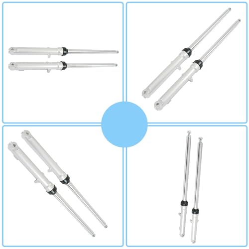 Silscvtt 1 Pair Front Fork Tubes Shocks 27inch Oil Absorber Replacement for Honda CG125 CT90 CT110 by Silscvtt - Image 6