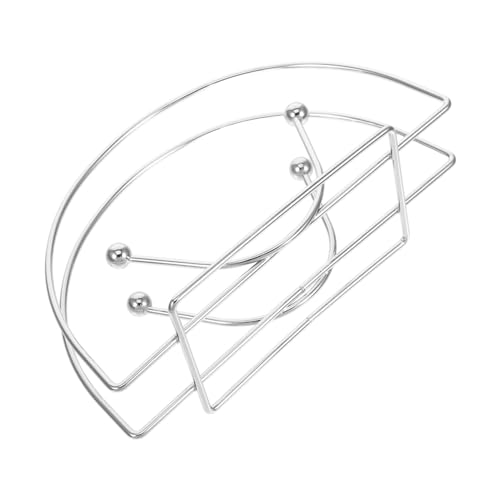 Beaupretty 北欧スル鉄製半立て紙ナプキンホルダー キッチンカウンター用省スペースティッシュディスペンサー 多対応ペーパースタンド