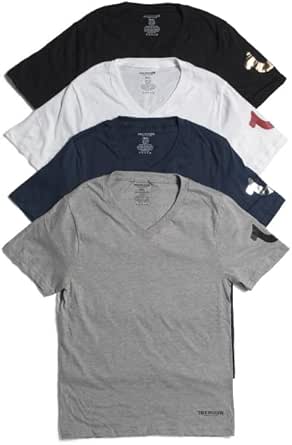 3 + 1 Pack V Neck Tees Multi | Amazon.com