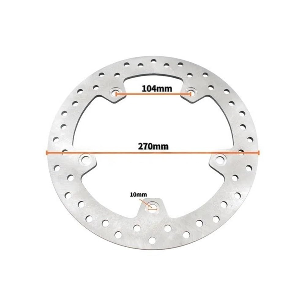 Dischi di Freno Moto Dischi Freno Anteriori E Posteriori Rotondi Per Motociclette C 600 Sport C Evolution Scooter C 650 GT Accessori Per Moto