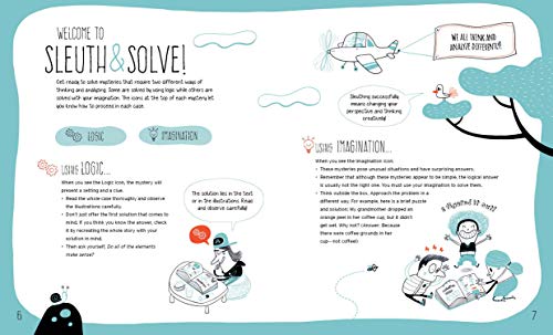 Sleuth & Solve: 20+ Mind-Twisting Mysteries: (Mystery Book for Kids and Adults, Puzzle and Brain Teaser Book for All Ages) 2 41SdXgqdnUL