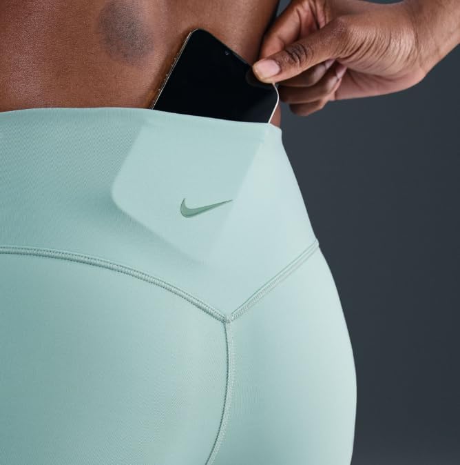 Nike Universa Women's Medium-Support High-Waisted 5" Biker Training Shorts with Pocket