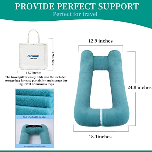 Image of FHSGGP Travel Pillow Upgraded Version of Aircraft Travel Neck Pillow