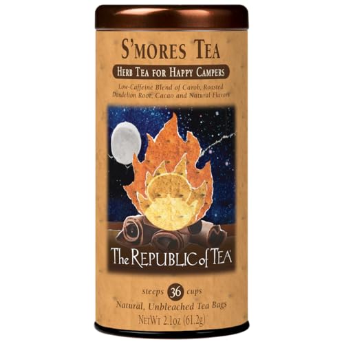 The Republic of Tea – S’mores Herbal Chocolate Tea Tin,