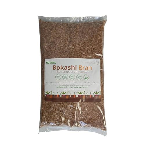 Original Organics Bokashi Bran Compost Converter and Soil Improver Enriched with Effective Micro Organisms - 1x 1kg BAG