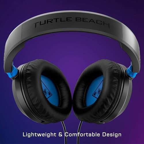 Turtle Beach Recon 50P Casque Gaming w/ 3.5mm Connexion pour PS5, PS4, PS4 Pro, Xbox Series X, Xbox Series S et Xbox One, PC et Appareils Mobiles avec prise 3,5 mm