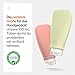 TRAVELY Reiseflaschen zum Befüllen (4x 100ml) travel essentials Handgepäck geeignet I Shampoo Flaschen zum Befüllen Auslaufsicher & Farbenfroh, reise set, travel bottles, reisegröße