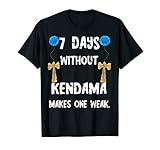 Kendama Spielen Japanisches Spiel Kugelfangspiel Spieler T-Shirt