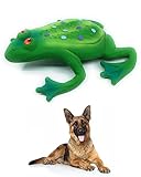 Frog Dog Toys - German Shepherd Toys - Soft Squeaky - 100% Natural Rubber - Latex Dog Toys -...