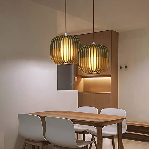 Lampes de chambre en bambou à longueur réglable pour petits espaces