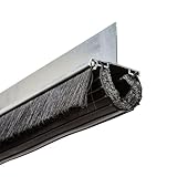 Xcluder X2 Rodent Proof Roll-Up Door Seal Kit, 16' x 2' x 1.625' Pest Control Retainer and Sealer, Suitable for Residential or Commercial Property Use