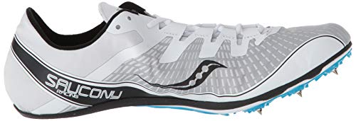 Saucony Men's Ballista 2 Track Shoes, White | Black, 12.5M #TOP5