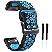 Produktbild Fenix 6X/5X Plus Armband, weiches Silikonarmband, schnelle Passform, 26 mm, kompatibel mit Garmin Fenix 6X/6X Pro/5X/5X Plus/3/3HR Smartwatch