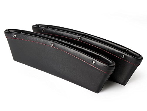 HLC 車用シートサイド収納ポケット カー用品（2個セット）