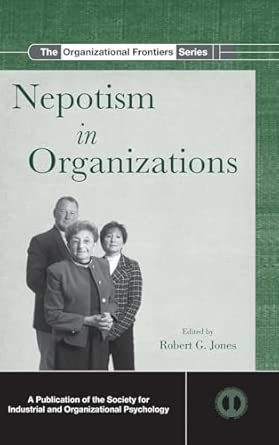 Nepotism in Organizations Nepotism in Organizations book cover