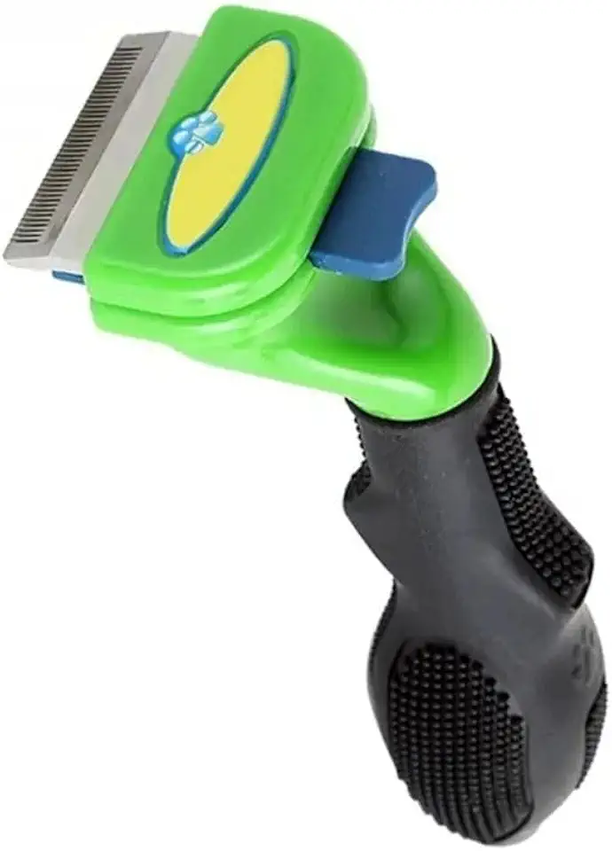 Pente Rasqueadeira Removedora de Pelos Pets Animais Cães Cachorros Gatos