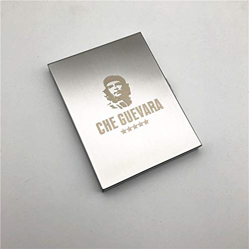 SlimpleStudio Cassa della Sigaretta Portasigarette Sexy Girl in Acciaio Inossidabile Ultra Sottile Sigaretta Metallo Universale di processo Scatole trafilatura Fumatori Box-Presidente MAO .Cig Caso