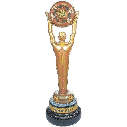 Fun Express Giant Inflatable Movie Buff Party Decoration, 5 Feet Tall