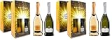 Sant'Orsola - Set Prosecco D.O.C. Millesimato Extra Dry, e Asti D.O.C.G., da Uve Glera e Moscato, Gusto Fresco con Note Fruttate, 2x750 ml (Confezione da 2)