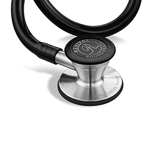 Dual Head Stethoscope For Cardiologists Pulmonologists Heart And Lung Specialists Nurses Medical Students : Cardiology…(Black) #TOP5