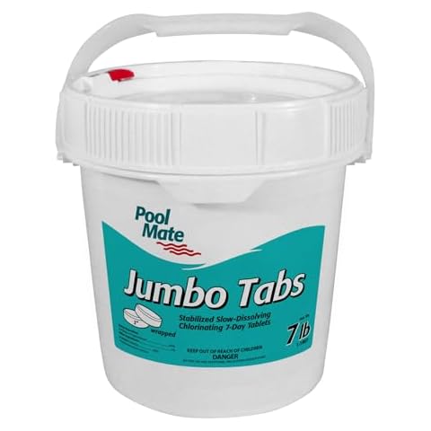 Pool Mate 1-1407 Chlorine Tablets 3 Inch, 7-Pounds Cover