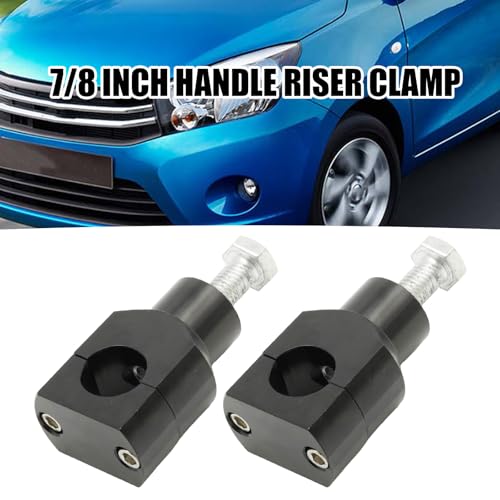 Zreneyfex MT030-08-22-BK 22mm 7/8 Inch Motorcycle Handlebar Riser Clamps, Replacement for Harley Replacement for Kawasaki, Replaces MT030-08-22-BK by Zreneyfex - Used condition - Image 5
