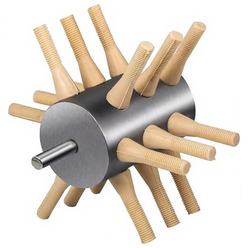 Accessoire Déplumeur pour Volaille avec 18 Doigts Caoutchouc - Pour Perceuse et Viande