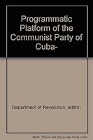 Programmatic Platform of the Communist Party of Cuba- B000OMLXTQ Book Cover