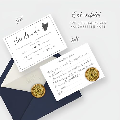 Sceaux de cire initiale D dorés faits main pour vos invitations de mariage (25 pcs) - 7