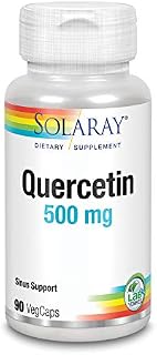 Solaray Quercetin 500mg | Support for Healthy Cells, Heart, Circulatory & Respiratory System