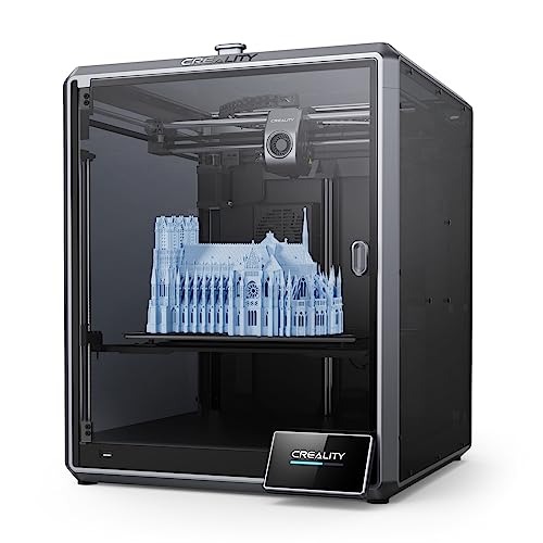Creality K1 Max Imprimante 3D avec camÃ©ra AI LiDAR AI 300 x 300 x 300 mm Grand volume d'impression 600 mm/s Vitesse d'impression double nivellement automatique mains libres Double refroidissement