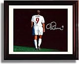 Mia Hamm #9" - US Soccer Autograph Promo Print - Framed 8x10
