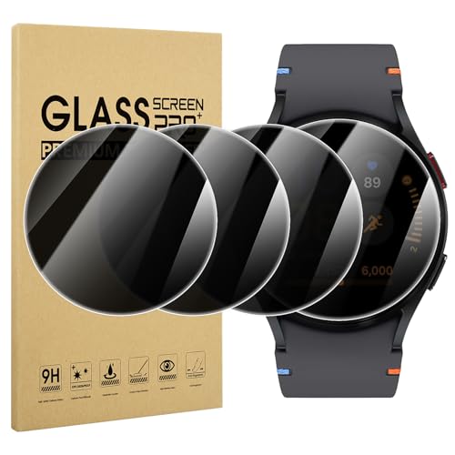 Verre trempé pour Galaxy Watch FE 40mm film écran anti-regard 9H lot de 4