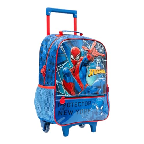 Mochila de Rodinhas Escolar 16 Spider-Man X2