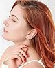 Gabry&jwl 316L Surgical Stainless Steel Hoop Earrings - 6mm, 8mm, 10mm, 12mm Silver Huggie Earrings - Hypoallergenic Cartilage Hoops for Helix, Lobes #4
