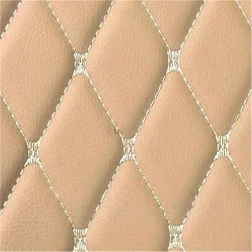 Tapis de coffre Benz EQA 2024 anti-tache en cuir PU beige sur mesure