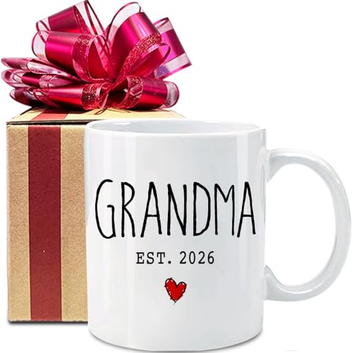 First Time Grandma EST 2026 Mug