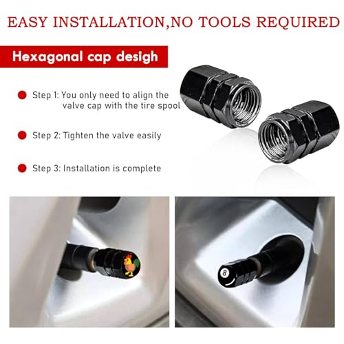 TRXYQ Gorilla Ape Valve Stem Caps