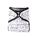 One Size Fit All Baby Reusable Waterproof Diaper Nappy Cover Double Gussets