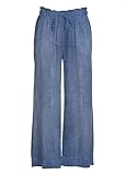 DEHA - Pantalone in Lyocell, Blu Denim (S)